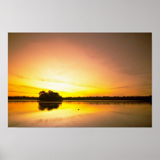 Wasserspiegel Poster (Vorne)