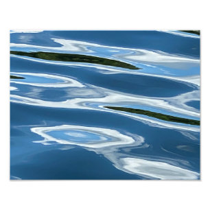 Wasserspiegelung Fotodruck