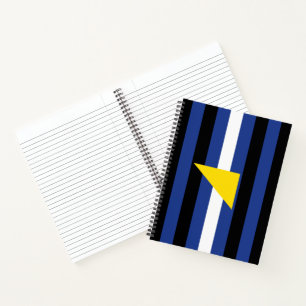 Wassersport-Stolzflagge Notizbuch