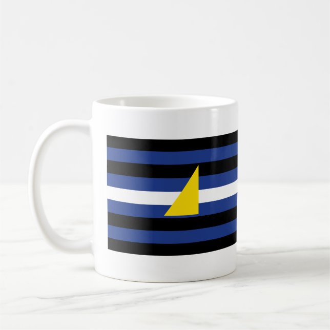 Wassersportflagge Kaffeetasse (Links)