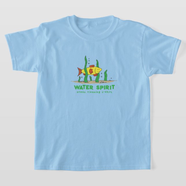 Wasserspriti - T - Shirt zur Reinigung der Ozeane (Ablage )