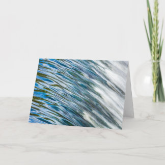 Wasserstadtdam flow, Charles River MA, Card Karte