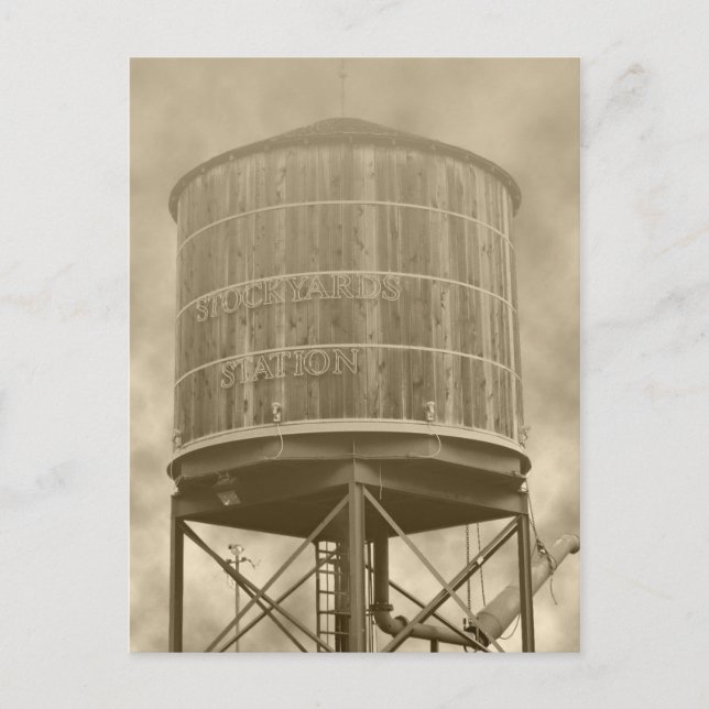 Wassertank Postkarte (Vorderseite)
