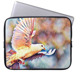 Wassertaube Laptopschutzhülle