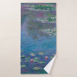 Wasserteich, Monet Badehandtuch<br><div class="desc">Oscar-Claude Monet (14. November 1840 - 5. Dezember 1926) war ein französischer Maler, Gründer des französischen Impressionistischen Gemäldes und beständiger und produktivster Vertreter der Philosophie der Bewegung, seine Wahrnehmungen vor der Natur zu äußern, vor allem, was die Landschaftsmalerei mit Pflaumen betrifft. Der Begriff "Impressionismus" leitet sich aus dem Titel seines...</div>