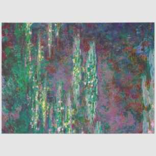 Wasserteich, Monet Seidenpapier