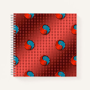 Wassertiger Notizbuch