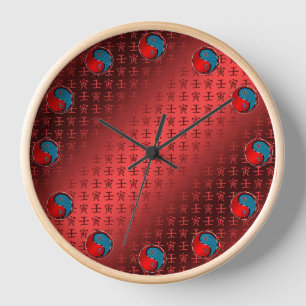 Wassertiger Uhr