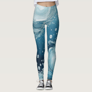 Wassertröpfchen Leggings