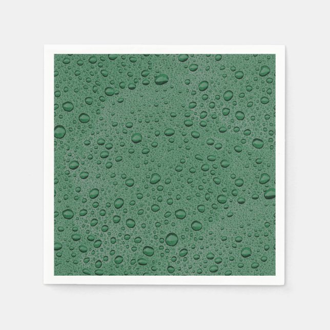 Wassertröpfchen Serviette (Vorderseite)