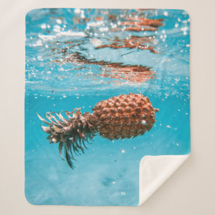 Wassertropfen auf braune Pflanze Sherpadecke