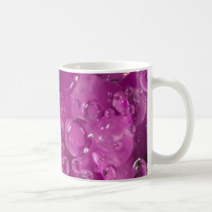 Wassertropfen auf einer Blume, Kalifornien Kaffeetasse