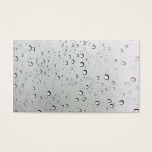 Wassertropfen auf Glas