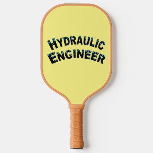 Wassertropfen für hydraulische Ingenieure Pickleball Schläger