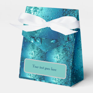 Wassertropfen Geschenkbox zum Personalisieren Geschenkschachtel