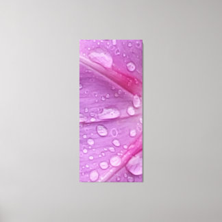 Wassertropfen Gestrickte Canvas drucken Leinwanddruck