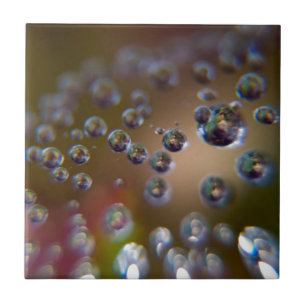 Wassertropfen in Bewegung Fliese