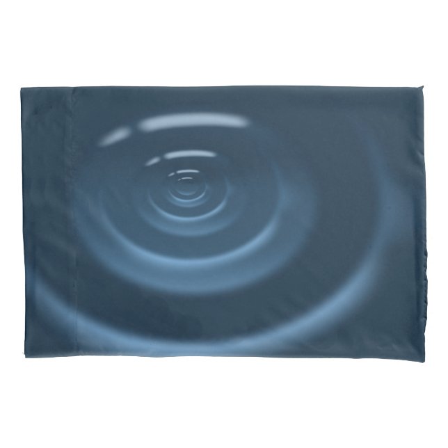Wassertropfen Kissenbezug (Vorderseite)