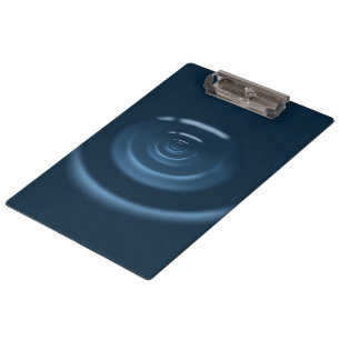 Wassertropfen Klemmbrett