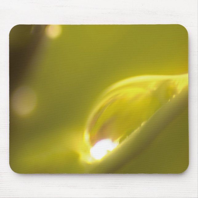Wassertropfen Mousepad 3 (Vorne)