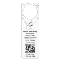 Wassertropfen Qr-Code Druckwäsche