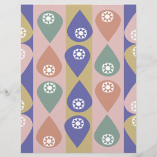 Wassertropfen Scrapbook Papier