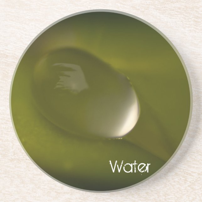 Wassertropfen Untersetzer 2 (Vorne)