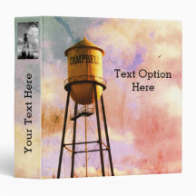 Wasserturm 1,5" Campbell CA Mappe