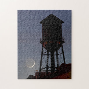 Wasserturm auf dem Dach   Halbmond New Jersey