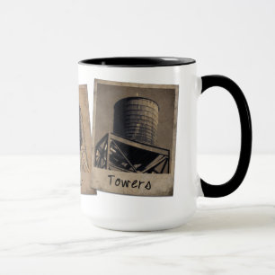 Wassertürme von New York City Tasse