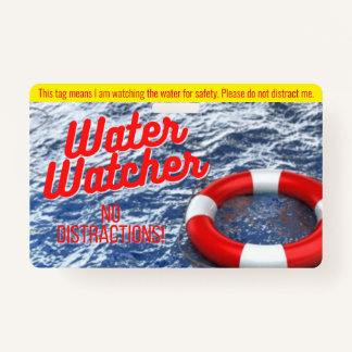 Wasserüberwachungstafel für Pools/Strand/Wassersic Ausweis