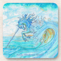 Wasserunicorn-Untersetzer