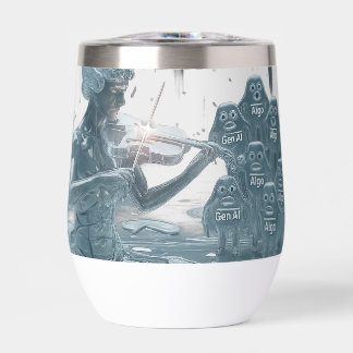 Wasserviolinist, KI und Algorithmen (White BG)