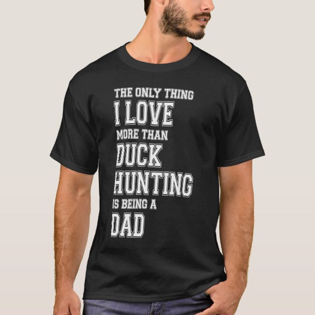 Wasservögel Ente Jagddad Wasservögel Jagd T-Shirt (Vorderseite)