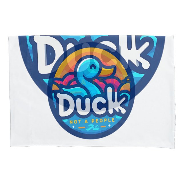 Wasservogelente Kissenbezug (Vorderseite-Links)