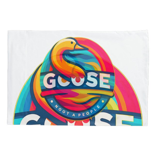 Wasservogelpillowcase Kissenbezug (Rückseite)