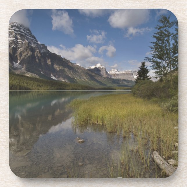 Wasservogelsee entlang des Parks Icefields, Getränkeuntersetzer (Vorderseite)