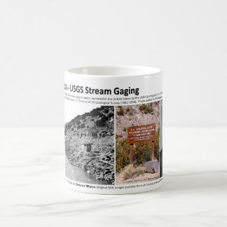 Wasservorkommen II - John Wesley Powell Kaffeetasse