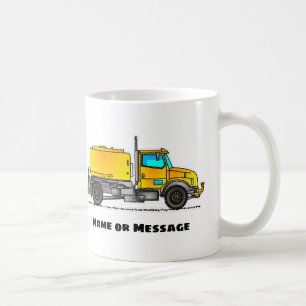 Wasserwagen-Tasse, Wassertransporter-Baugeschenk Kaffeetasse