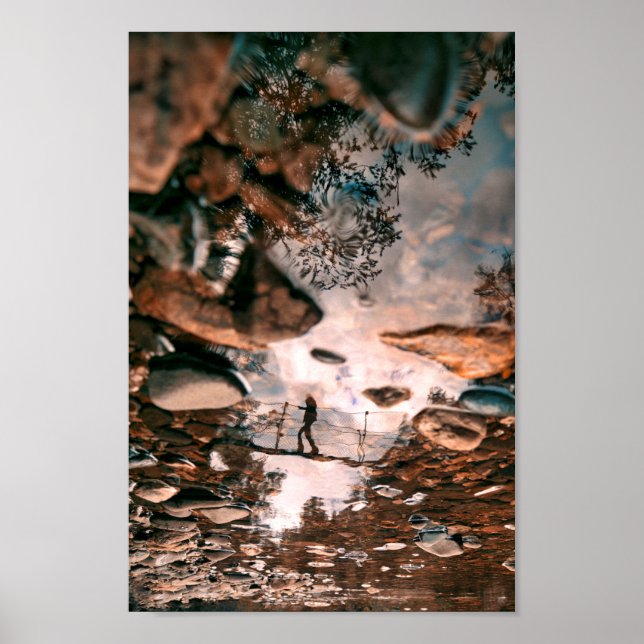 Wasserwandern Poster (Vorne)