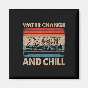 Wasserwechsel Und Chillen Fischbecken Liebhaber Lu Magnet