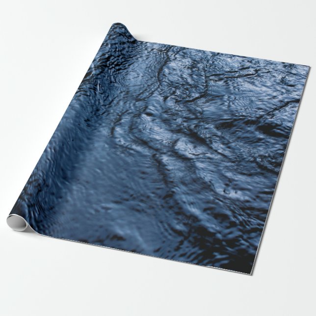 Wasserwelle Geschenkpapier (Ungerollt)
