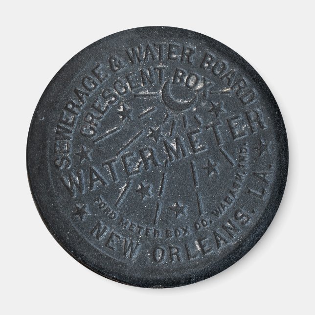 Wasserzähler Magnet (Vorne)