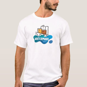 Wasserzeichen 2025 - Männer T-Shirt