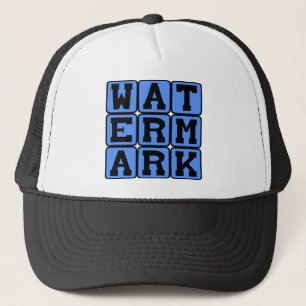 Wasserzeichen, Copyright-Gerät Truckerkappe