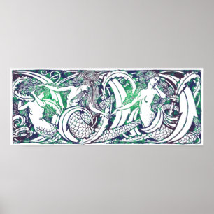 Wasserzeichen-Druck Poster