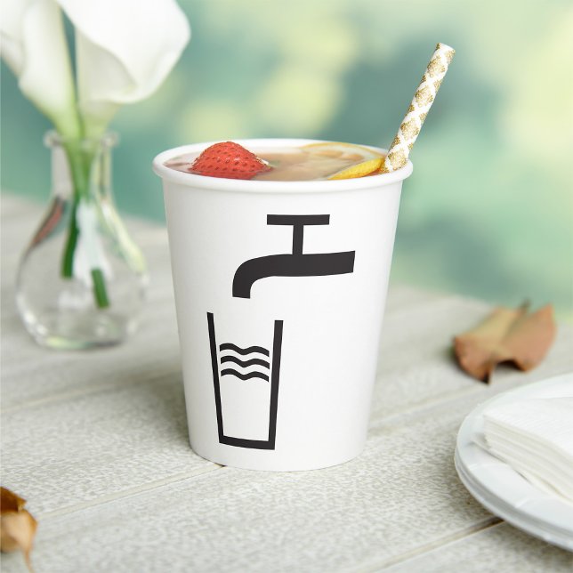 Wasserzeichen gestochen pappbecher (Von Creator hochgeladen)