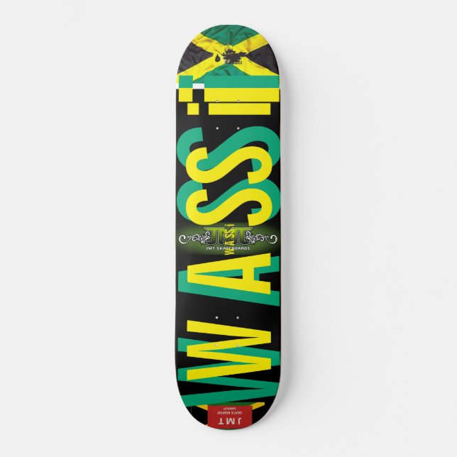 WASSI. JMT Skateboard (Vorderseite)