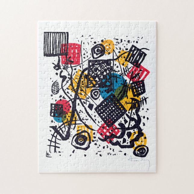 Wassili Kandinsky - Kleine Welten / Abstrakte Kuns (Vertikal)