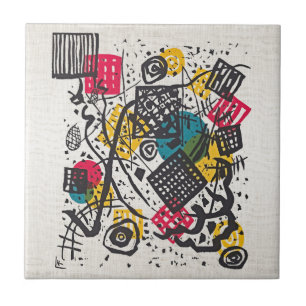 Wassily Kandinsky Abstrakte Keramikwandfliese Fliese